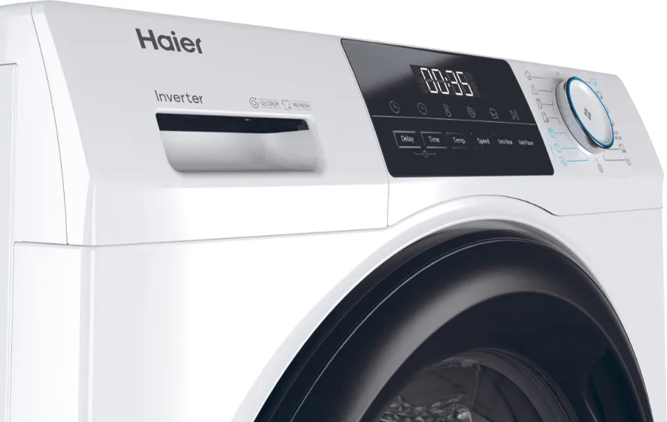 Haier Lavatrice HW90-BP14929A 9Kg  Profondità 57cm Centrifuga 1400 giri Motore Inverter colore Bianco